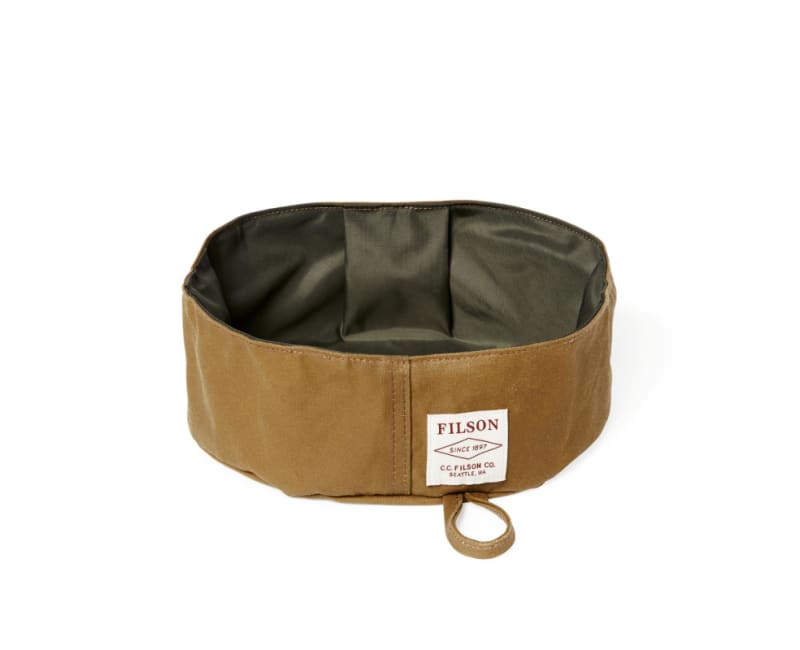 Filson | Short Dog Bowl - Dark Tan